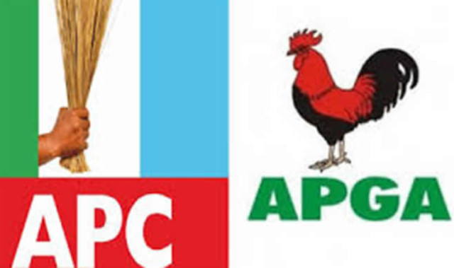 Photo of APC, APGA Logo